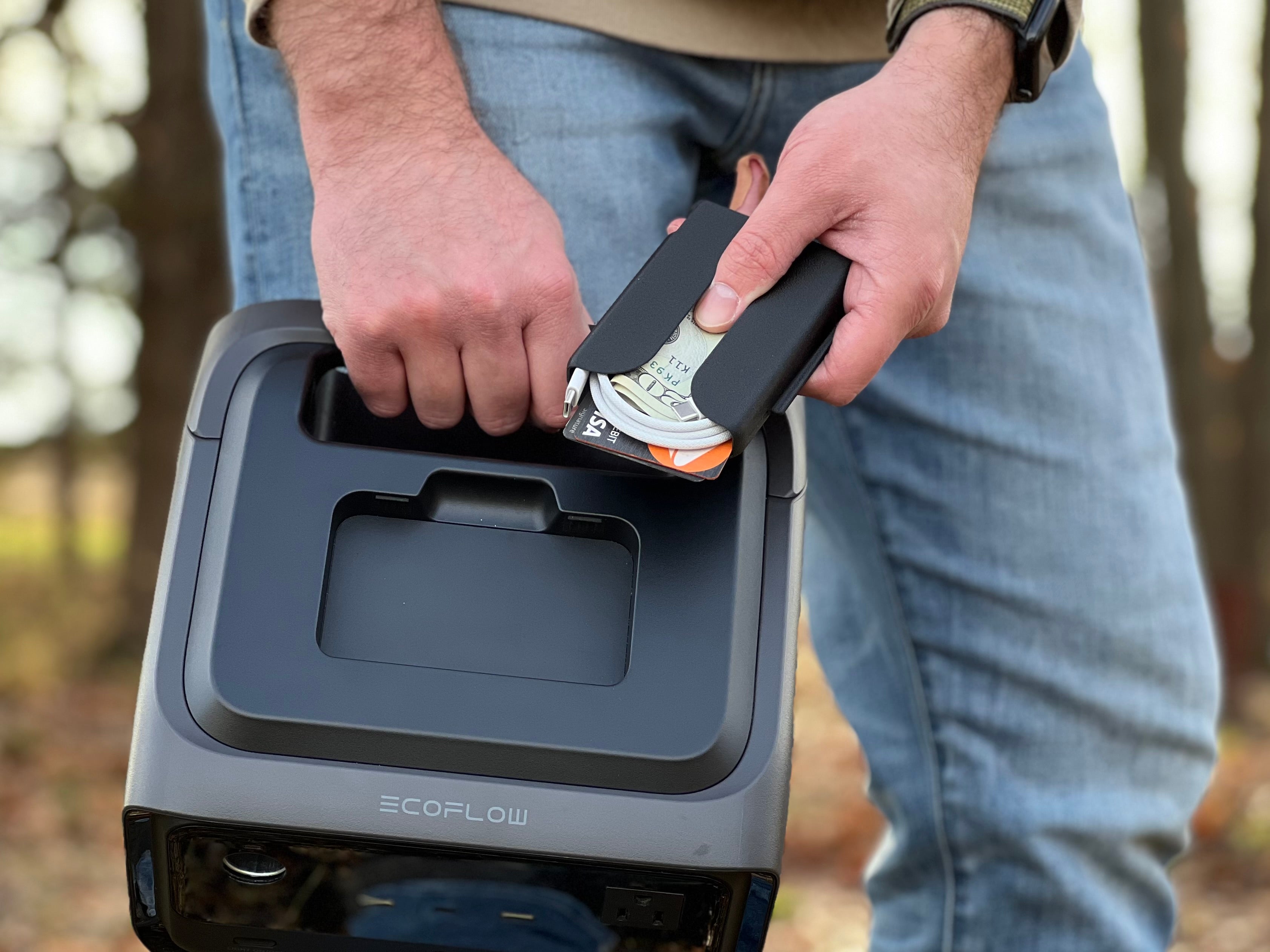 Snap-In Storage Container for EcoFlow R3+ Wireless