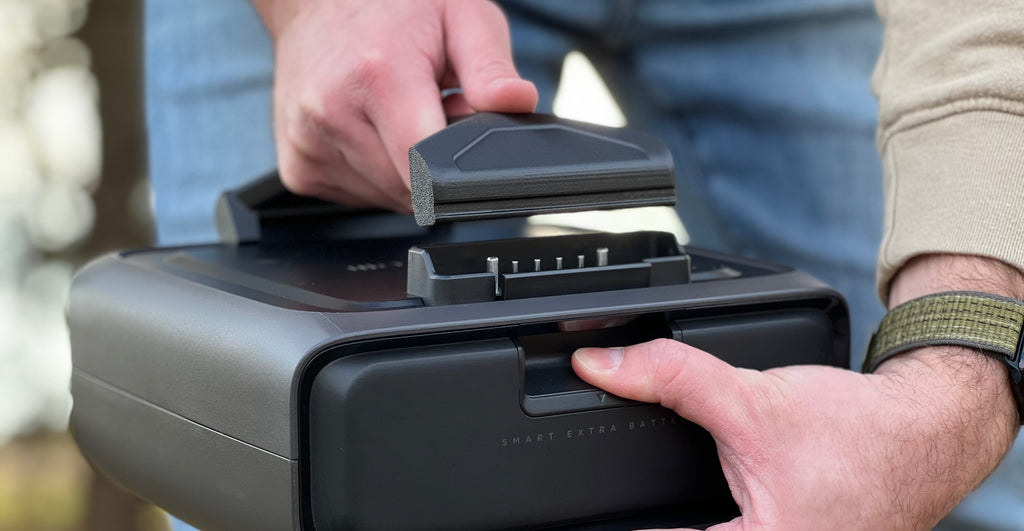 Quick-Detach Carry Handle for EcoFlow EB300/EB600 Batteries